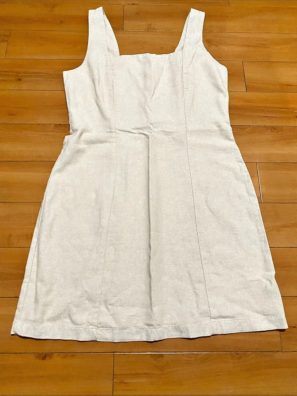 Old Navy Girls Cream Sleeveless Dress Size M (8)